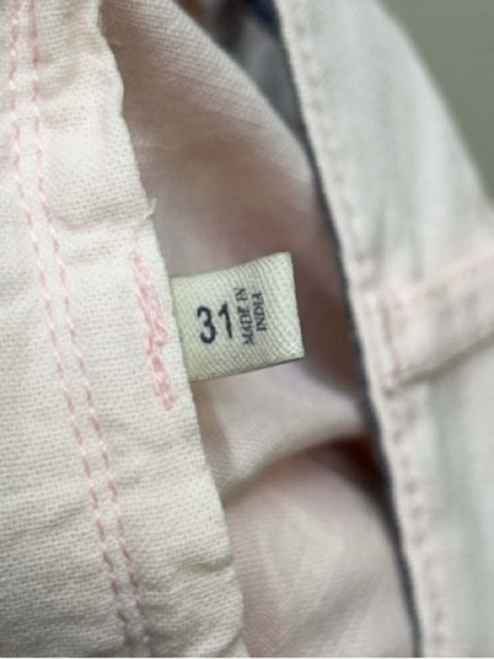 NWT Men's Faherty Soft Blush Linen-Blend Flat Front Shorts - Picture 9 of 10